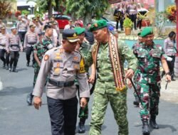 Pangdam XXI/Raden Intan Mayjen TNI Kristomei Sianturi Kunjungi Polres Tanggamus