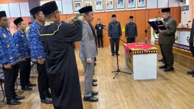 Bupati Tanggamus Lantik Pejabat, Pimpinan Tinggi Pratama, Pejabat Fungsional, dan PPPK Formasi 2024 Priode II